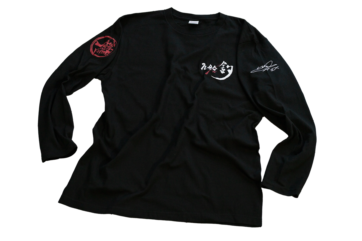 neo釣り×NSI×鱒vertical×neoサイン 贅沢ロングTシャツ