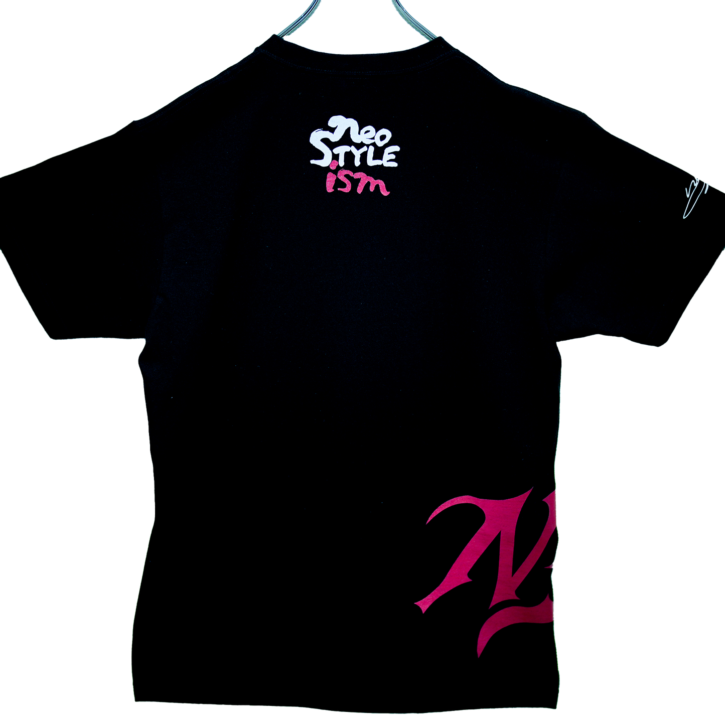 超お洒落 回り込みブラック『NSI』Tシャツ