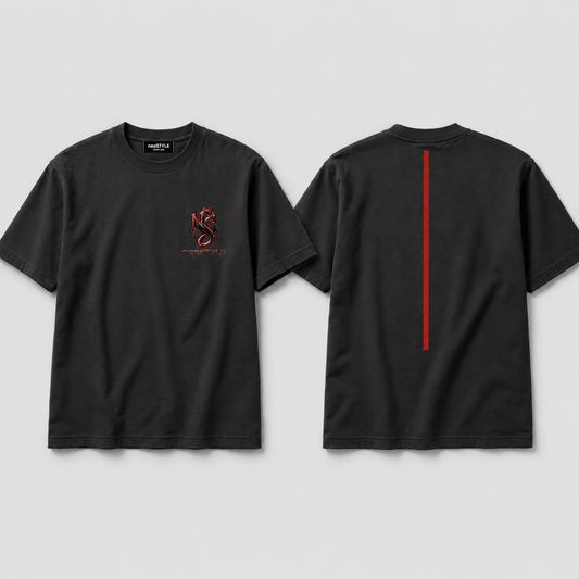 【BLACK LABEL 初登場】neoSTYLE DRAGON NS ヘビーウェイトTシャツ｜スモークブラック